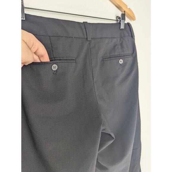 J. Crew Black Wool Blend Bootcut Dress Pant - Picture 6 of 7